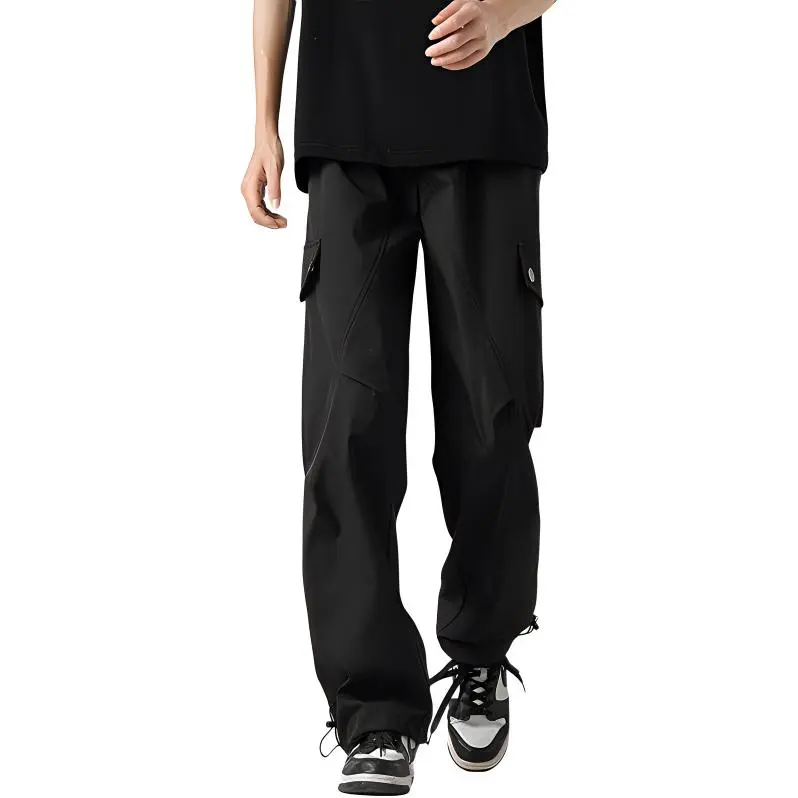 DOUBLE STAR 88 Cargo Pants Unisex Black-1