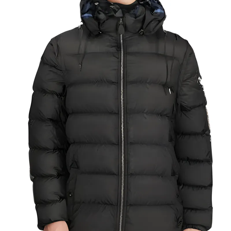 Burberry Down Jacket Winter Men's Black-3