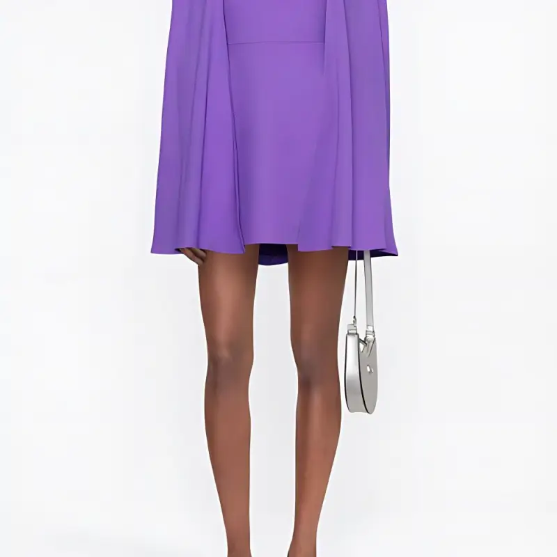 Valentino FW22 Dress Women's Purple-1
