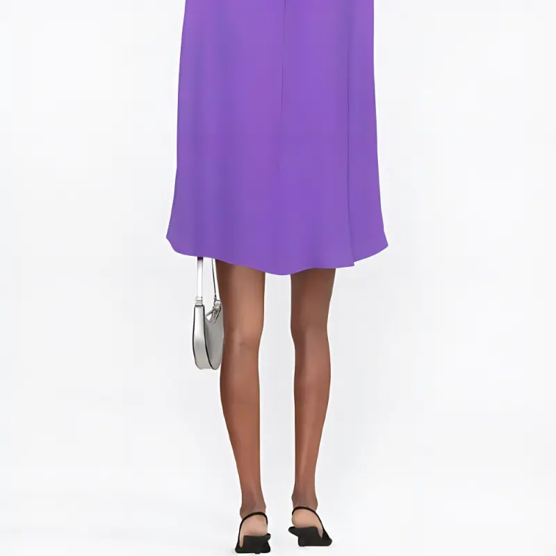 Valentino FW22 Dress Women's Purple-2