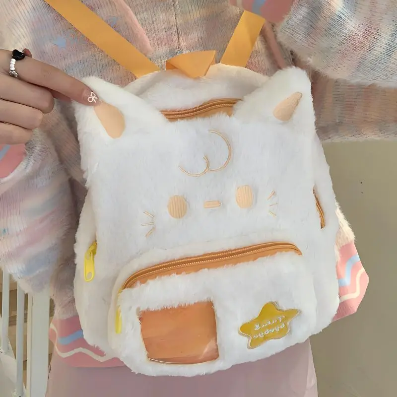 CORE BIRD Plush Backpack Regular Kids' Yellow-2