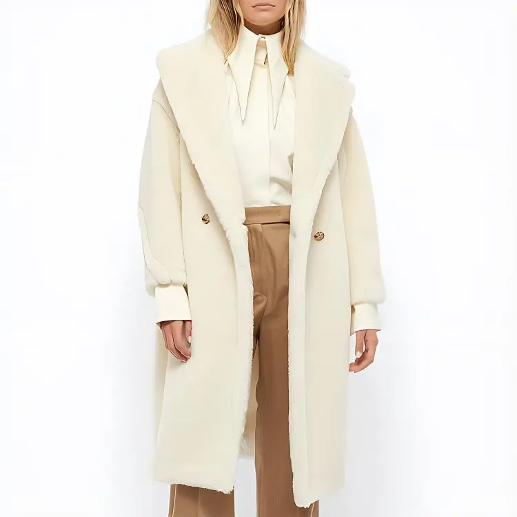 MaxMara Coats Women's Ecru-1
