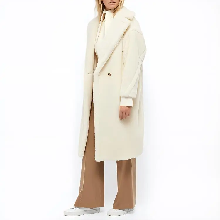 MaxMara Coats Women's Ecru-3