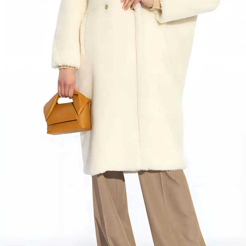 MaxMara Coats Women's Ecru-4