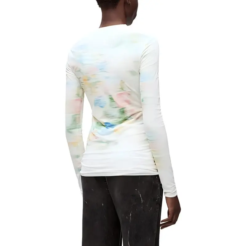 LOEWE Blurred Printed Long Sleeved Top-3