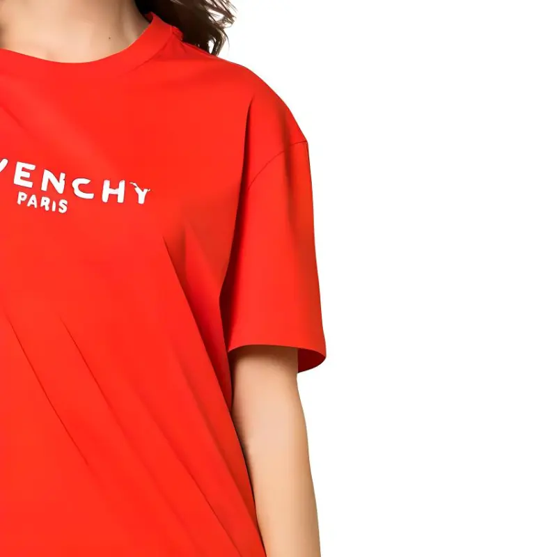 GIVENCHY T Shirt Women's Orange Red-5