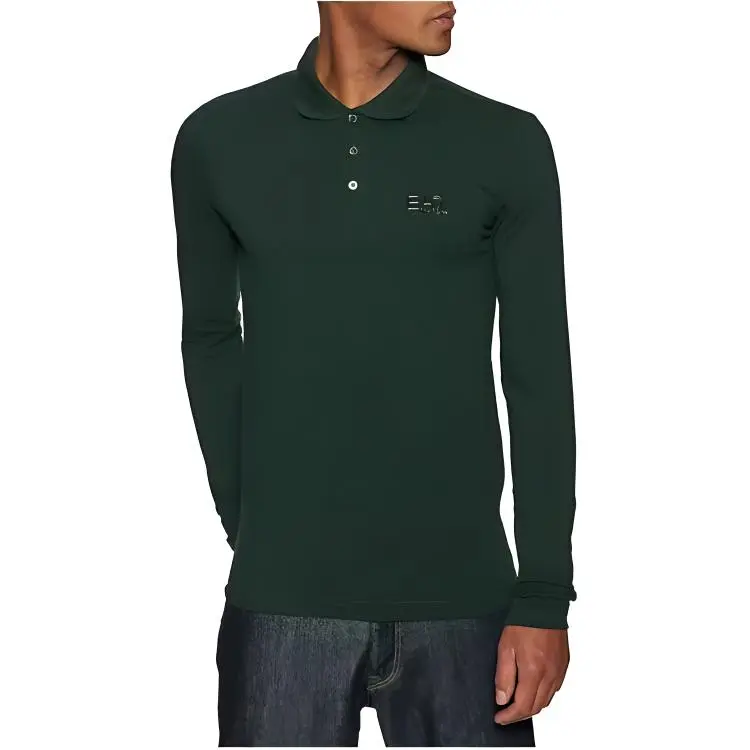 EMPORIO ARMANI EA7 Polo Shirt Men's Green-2