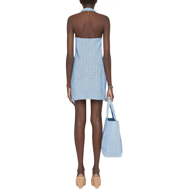 GIVENCHY SS24 Sleeveless Dress Women's Sky Blue-2