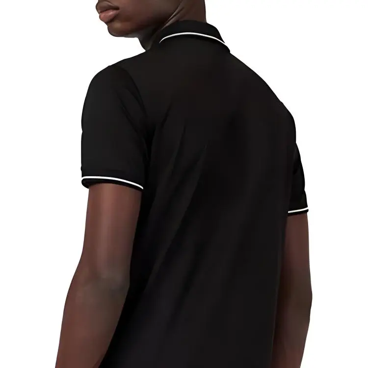 EMPORIO ARMANI Polo Shirts Men Black-4