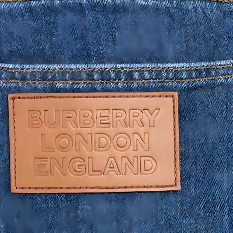 Burberry Casual Pants Men's Blue-7