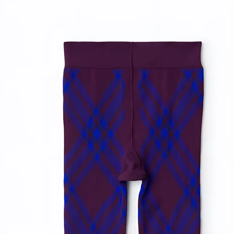 Burberry Check pattern Wool blend Tights-5