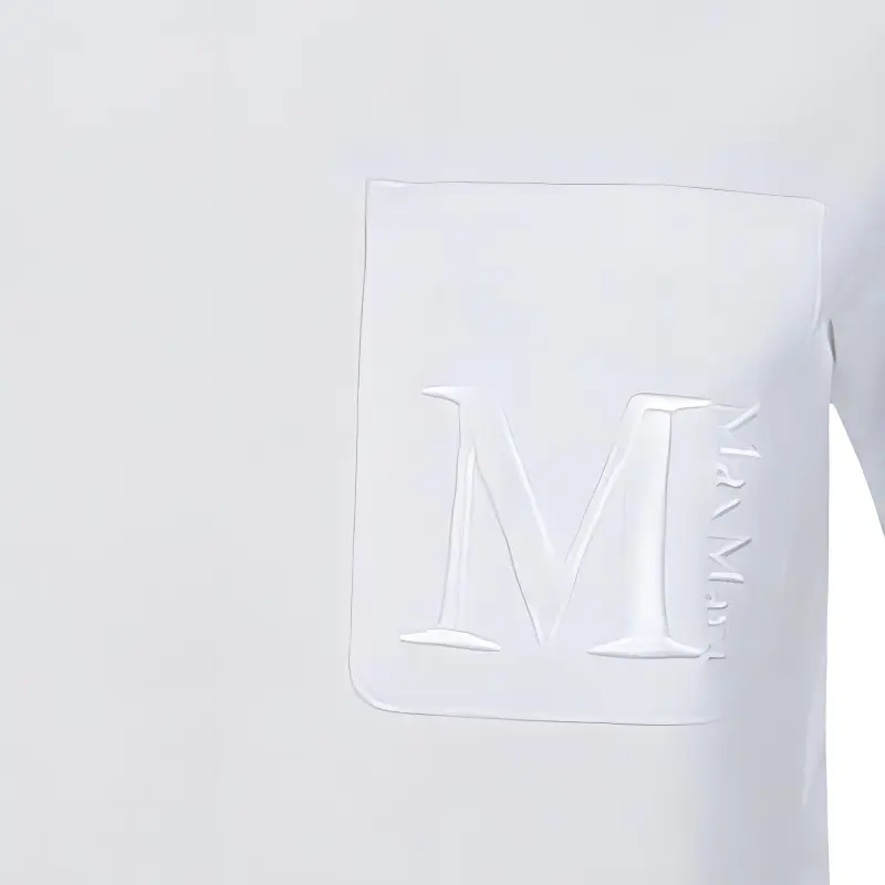 'S MAX MARA Logo Embroidered Crewneck T Shirt-4