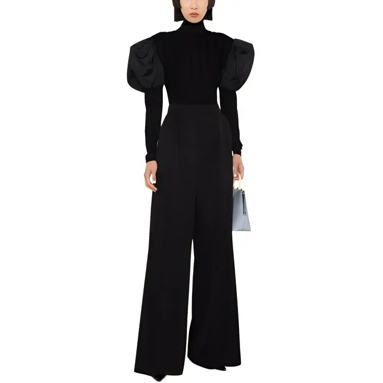 MaxMara Libbra High-rise Palazzo Pants-1