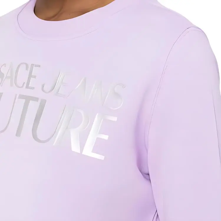 VERSACE JEANS COUTURE Sweatshirts Women's Purple-5