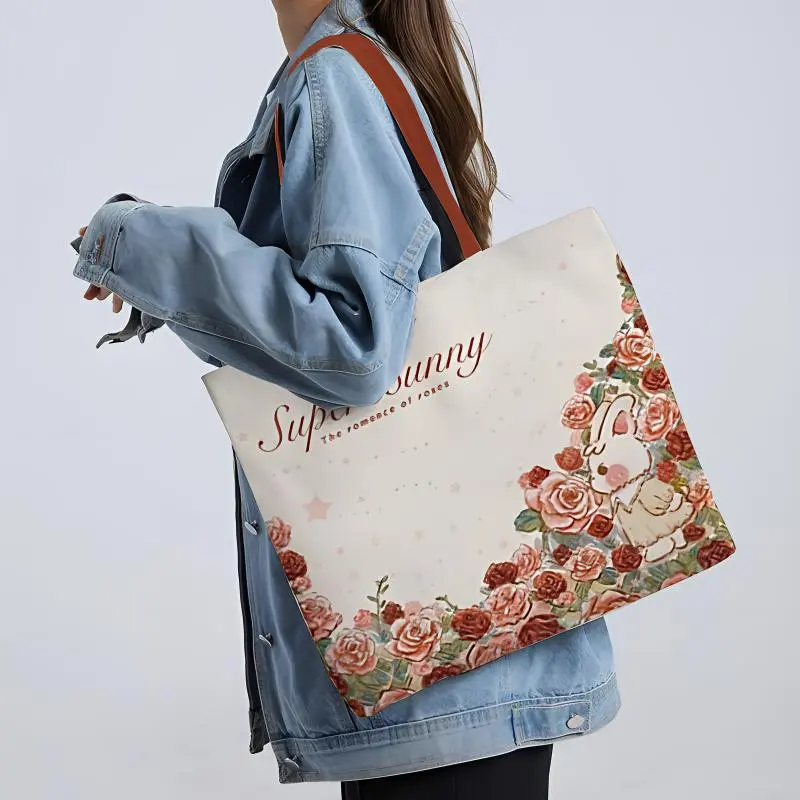 AOSONG Tech Cloth Shoulder Bag Large Size Unisex Multicolor-5