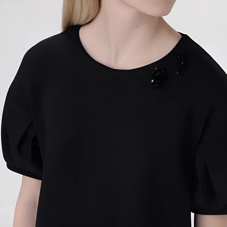 MaxMara Crewneck Short Sleeved Dress-5