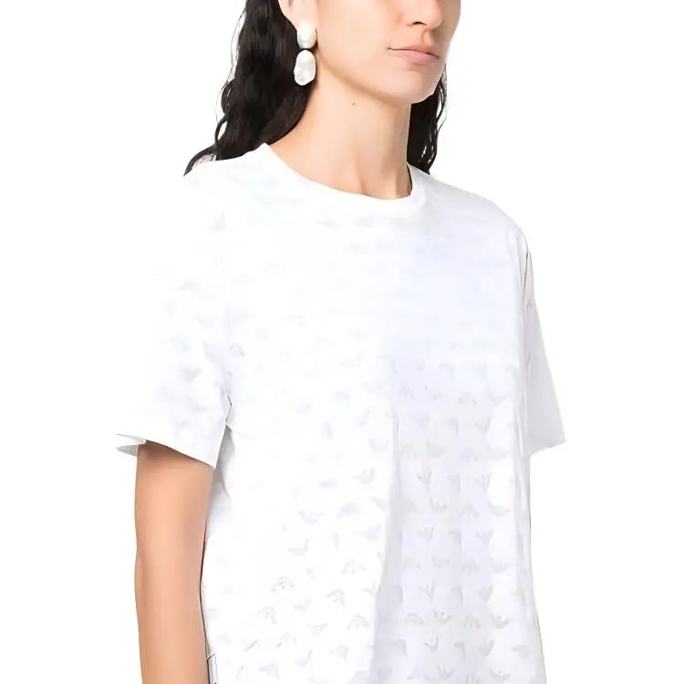 EMPORIO ARMANI Crop Tops Women's White-4