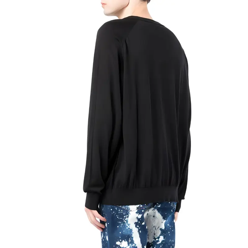 VERSACE Long Sleeved Crewneck Sweater-3