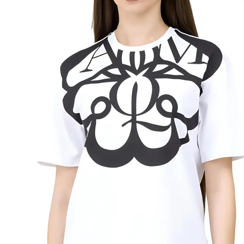 Alexander McQueen SS23 T Shirt Women's White-4