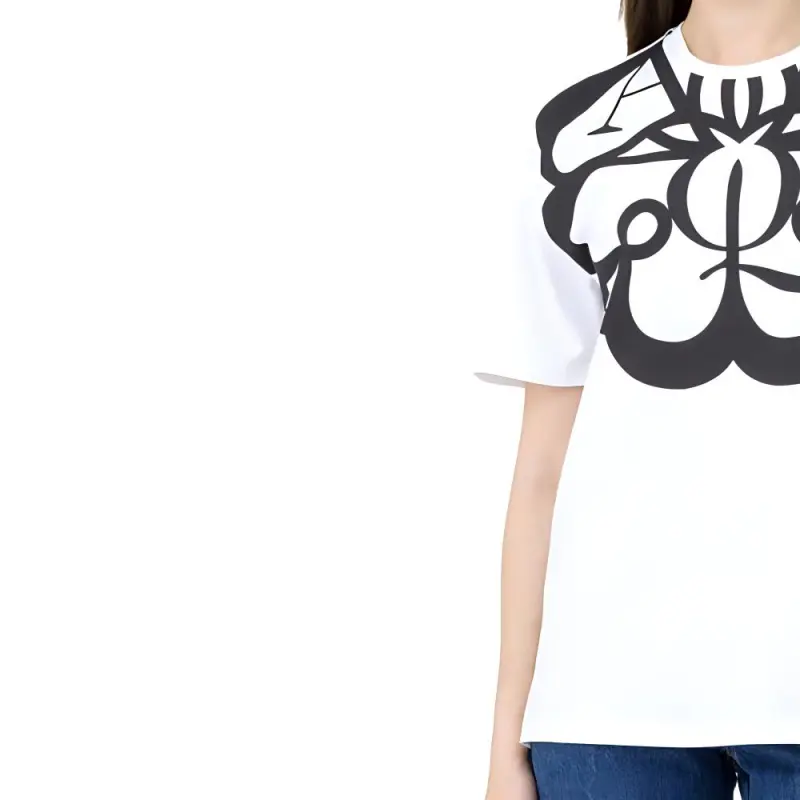 Alexander McQueen SS23 T Shirt Women's White-1