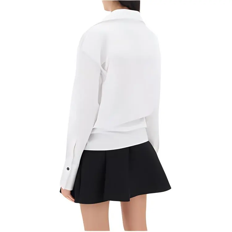 Ferragamo Long-Sleeved Button-Up Shirt-1