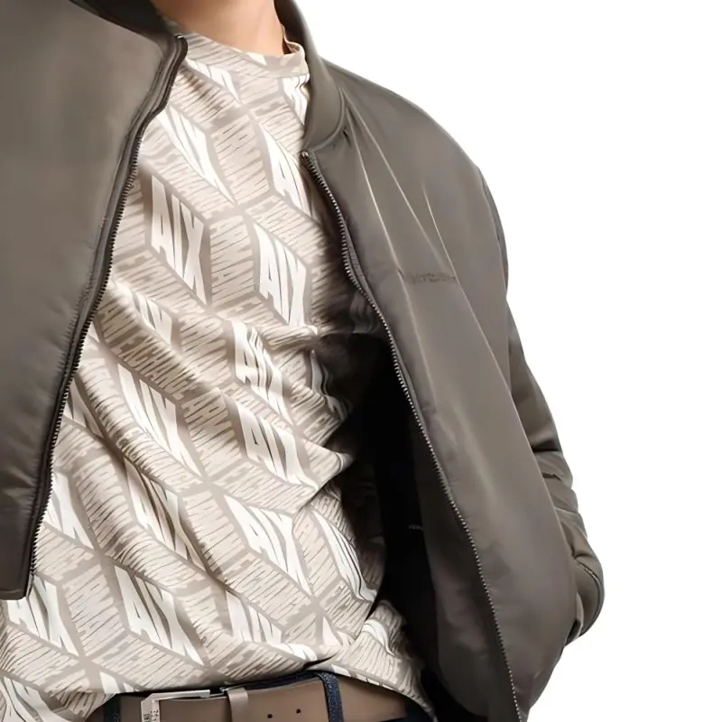 ARMANI EXCHANGE Logo print T shirt-4