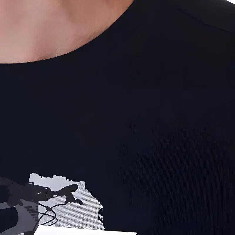 EMPORIO ARMANI EA7 SS22 T Shirt Men's Navy-4