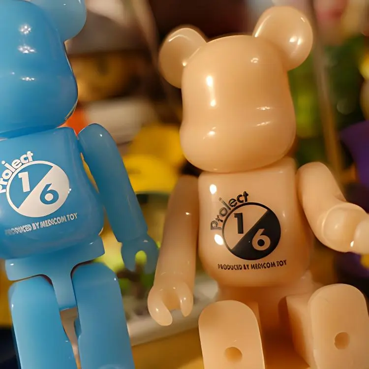 BE@RBRICK Project 1/6 GLOW In THE DARK Glow In The Dark 100% +100% Hang Tag Box 100%-3