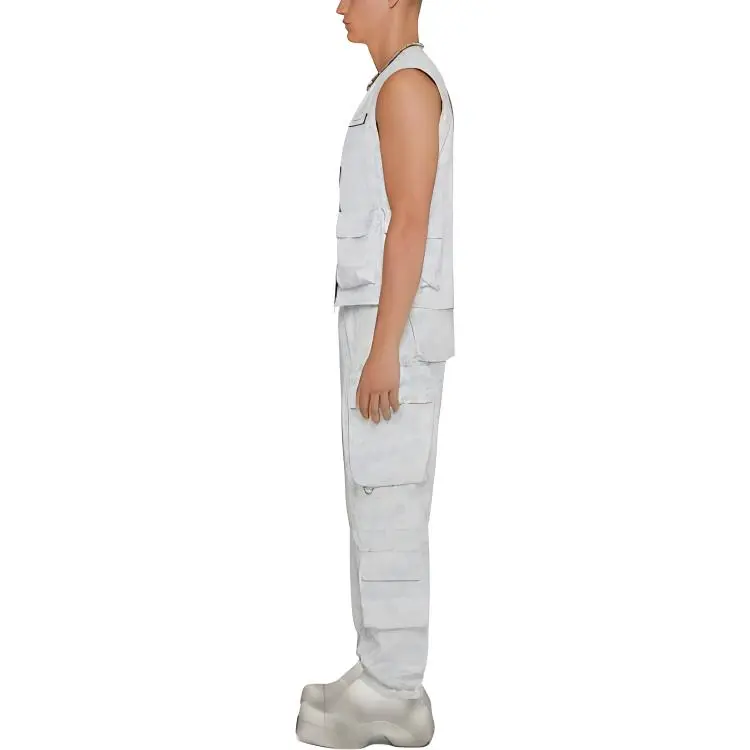 Givenchy Cargo Pants Men White-3