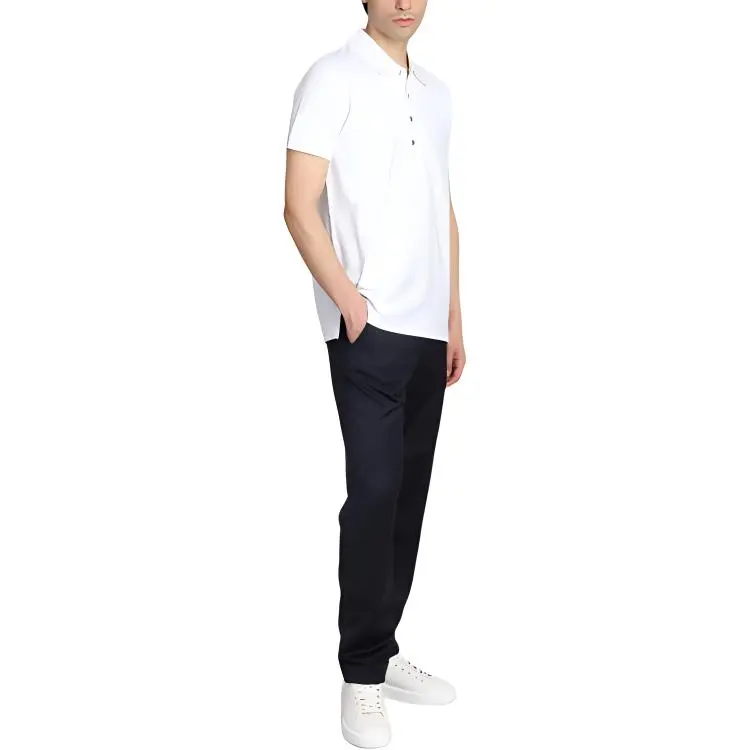 BALMAIN Polo Shirts Men White-3