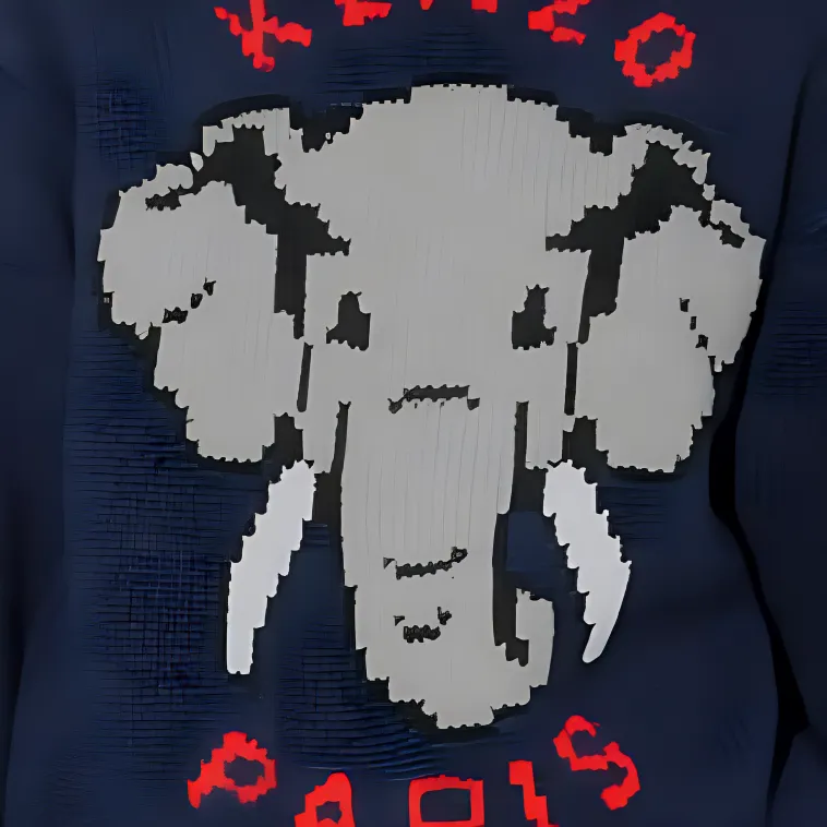 KENZO Elephant' Wool Jumper Sweater Women's Blue-5
