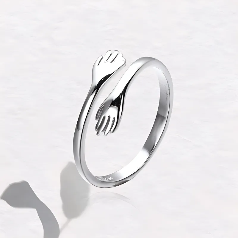 Chongqing Gold Store S925 Silver Rings Unisex Confession Anniversary-1