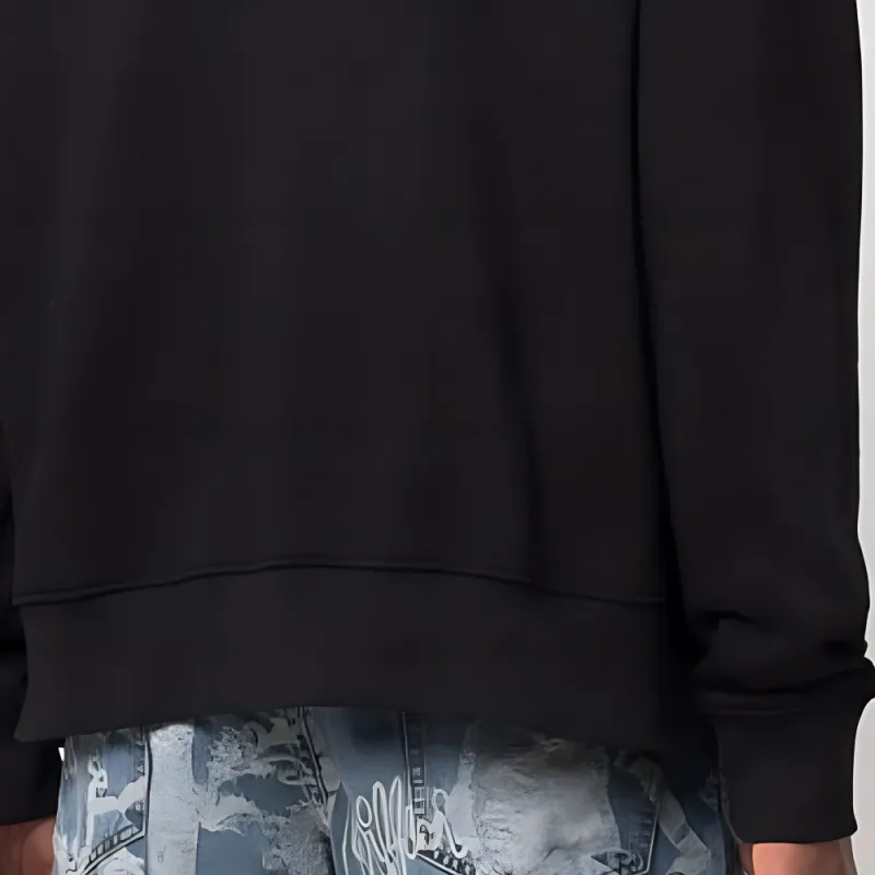 VERSACE JEANS COUTURE Sweatshirts Men Black-5