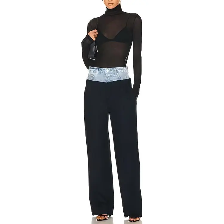 FRAME Casual Pants Women's Black-1
