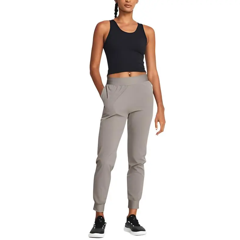 Under Armour Sport Woven Armour Casual Pants Women's Gray-2