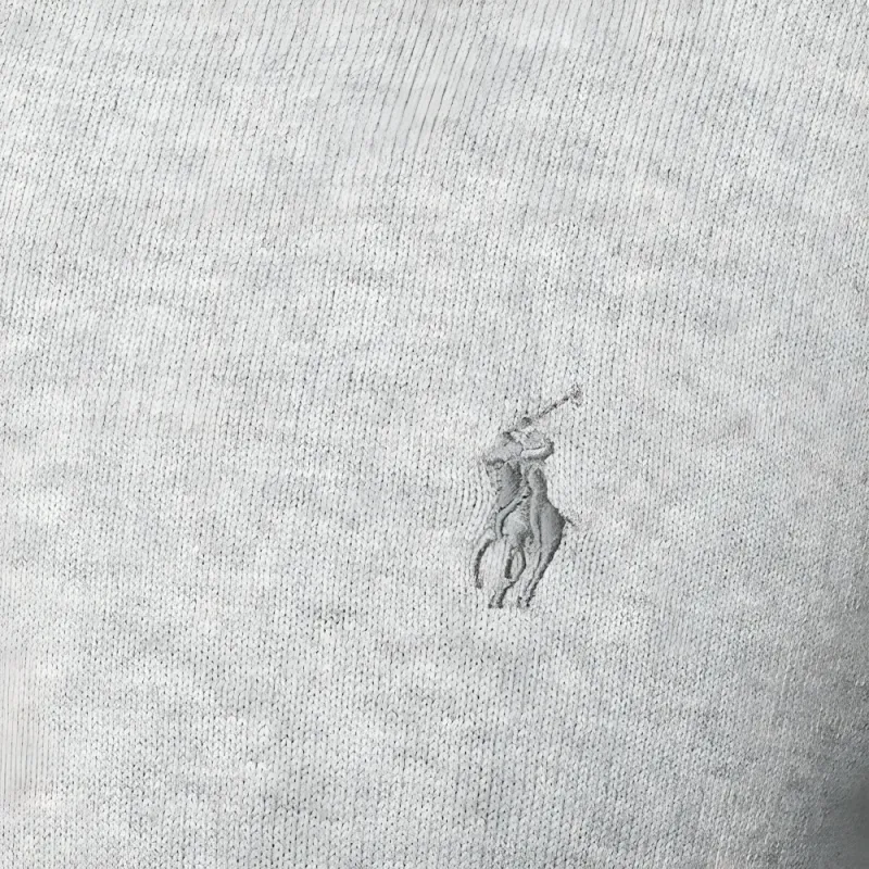 Polo Ralph Lauren Logo Embroidered V neck Jumper-4