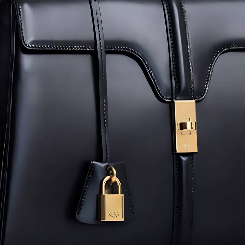 CELINE Classique 16 Bag In Satinated Calfskin-4