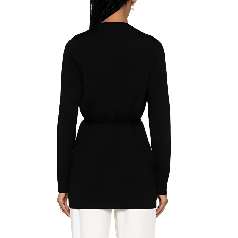 Chloé Belted Long Sleeved Cardigan-3