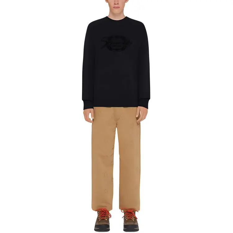Givenchy Logo Embroidered Knit Sweater-1