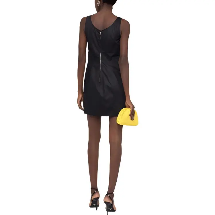 PRADA SS23 Sleeveless Dress Women's Black-2
