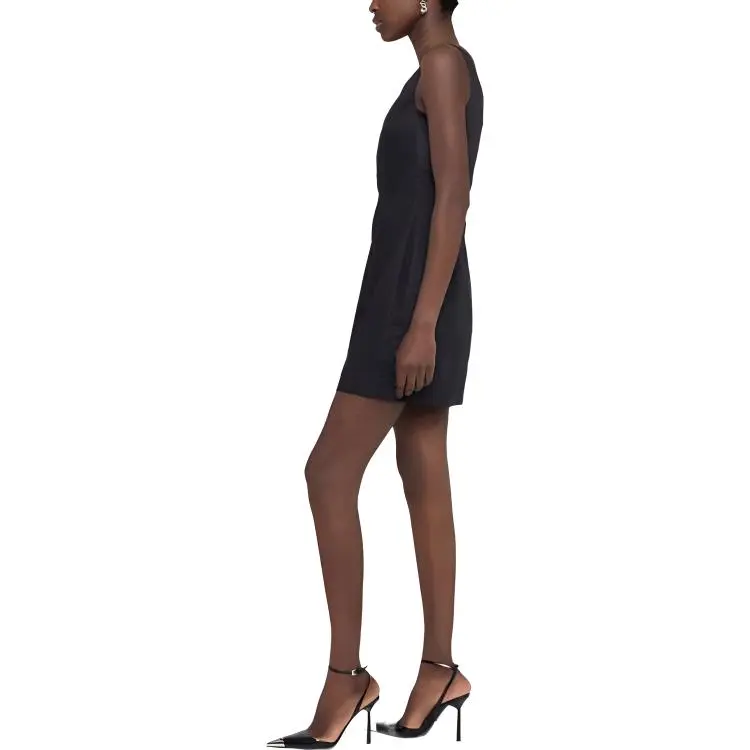 PRADA SS23 Sleeveless Dress Women's Black-3