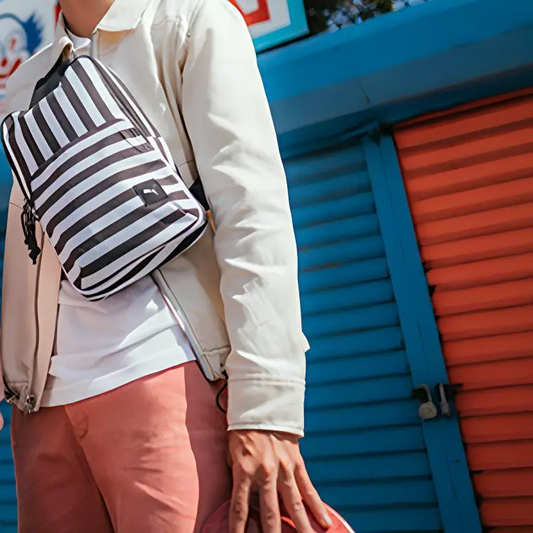 PUMA Sling Bags Black/White-4