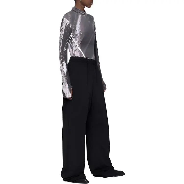 Balenciaga Wide Leg Trousers-3
