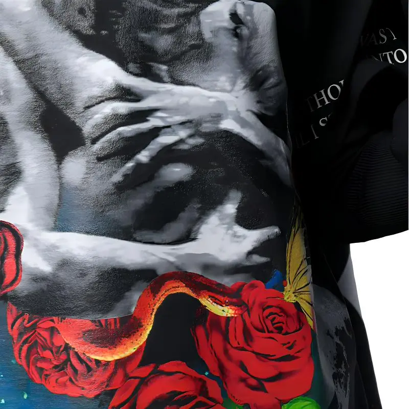 Valentino T Shirts Men Black-5