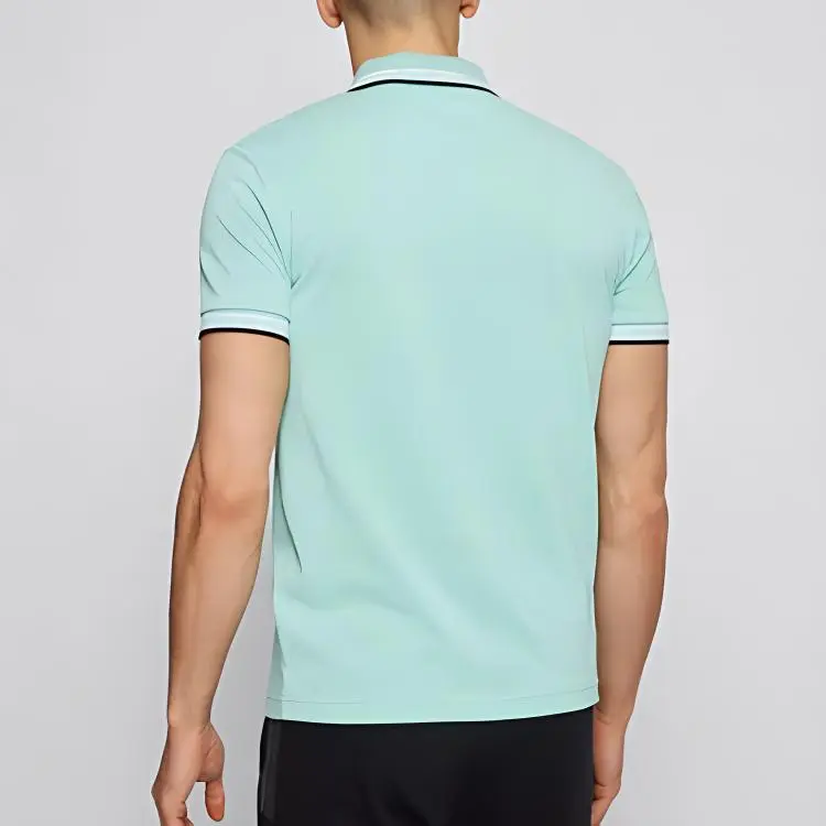 HUGO BOSS Polo Shirts Men Green-2