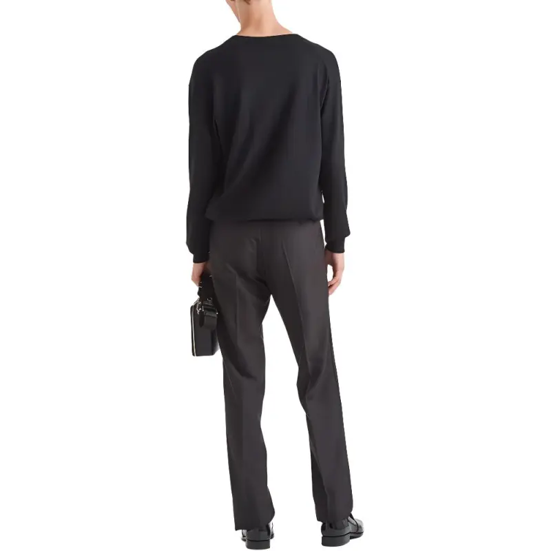 PRADA Sweaters Men Black-2