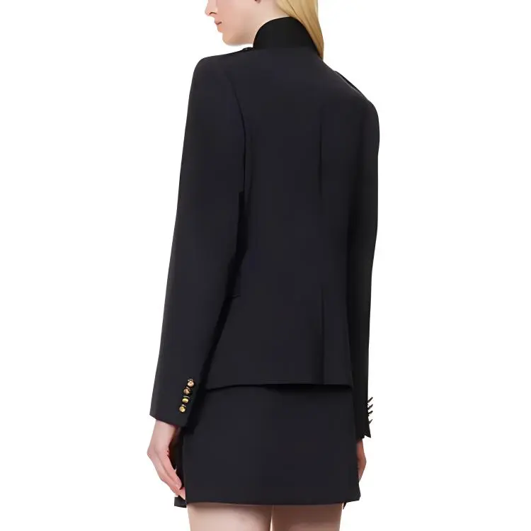 Alexander McQueen Single-Breasted Twill Jacket-3