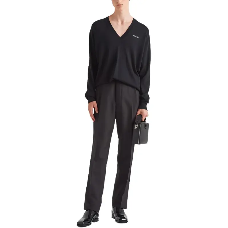 PRADA Sweaters Men Black-1