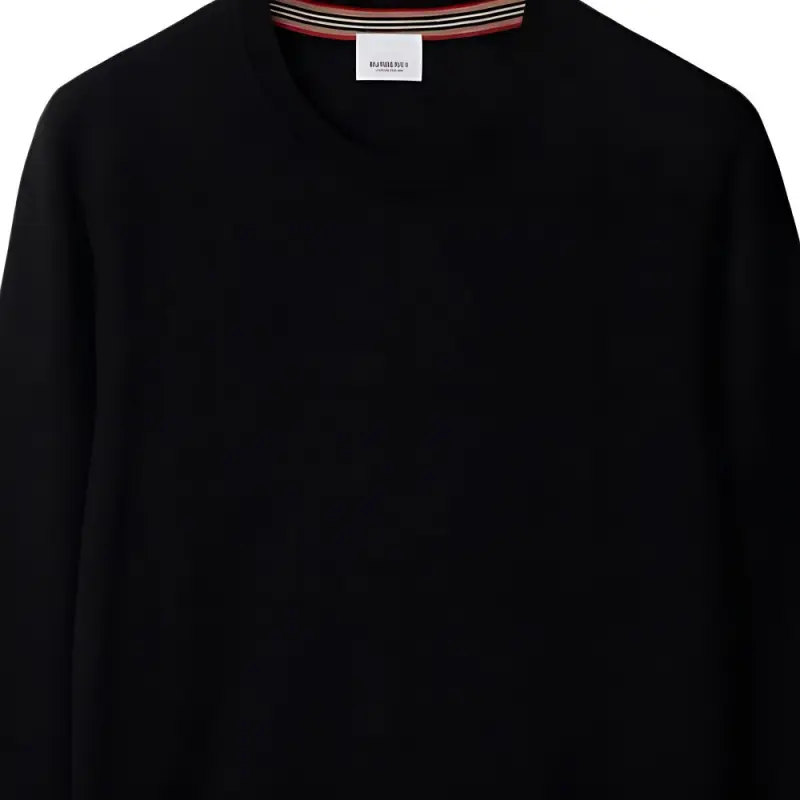 Burberry Sweaters Men Black-3