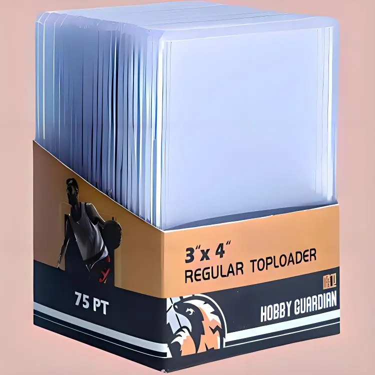 HobbyGuardian 75PT Basic Card Holder With Card Sleeve Collection Set Card Accessories 1 Set-2